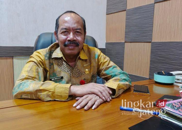 Kepala Dinas Kesehatan KabupatenBlora, Edi Widayat. (Eko Wicaksono/Lingkarjateng.id)