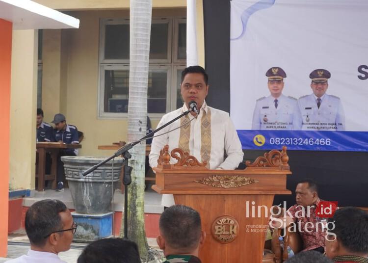 Bupati Jepara, Witiarso Utomo. (Tomi Budianto/Lingkarjateng.id)