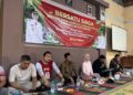 Bupati Kendal, Dyah Kartika Permanasari, menghadiri program Bersatu Siaga di Balai Desa Sumur, Kecamatan Brangsong, Jumat, 3 Juli 2026. (Elza Nur Fauziah/Lingkarjateng.id)