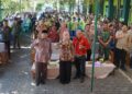 Bupati Kendal, Dyah Kartika Permanasari, saat menghadiri peluncuran program GABS di SMP IT Robbani Kendal, Kamis, 16 Juli 2026. (Anik Kustiani/Lingkarjateng.id)