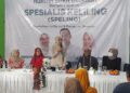 Bupati Kendal, Dyah Kartika Permanasari, saat menghadiri pelaksanaan program rumah sakit berjalan di Desa Kertosari, Kecamatan Singorojo, Sabtu 18 Juli 2026. (Anik Kustiani/Lingkarjateng.id)