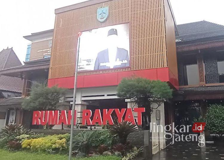 POTRET: Suasana Kantor DPRD Salatiga. (Angga Rosa/Lingkarjateng.id)
