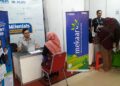 Demak Job Fair 2026 Dibuka, Sediakan 2.480 Lowongan Kerja 35 Para pencari kerja mendatangi stand perusahaan dalam gelaran Demak Job Fair 2026 di Gedung IPHI Demak, Kamis, 30 Juli 2026. (M. Burhanuddin Aslam/Lingkarjateng.id)