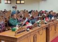 Dewan Pati Tegaskan Penyusuan APBD Harus Beri Dampak Nyata ke Masyarakat 31 Rapat Paripurna dengan agenda Persetujuan Bersama Rancangan Peraturan Daerah (Raperda) tentang Pertanggungjawaban Pelaksanaan APBD Kabupaten Pati Tahun Anggaran 2025 pada Selasa, 14 Juli 2026. (dok for Lingkarjateng.id)