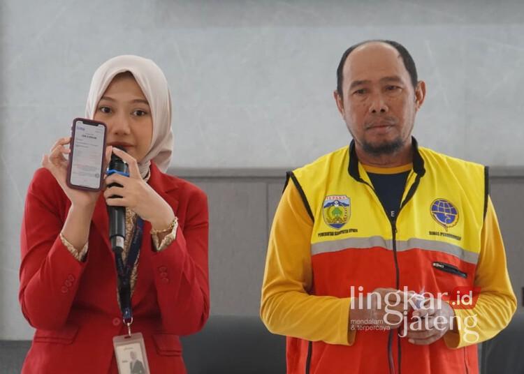 Bimbingan teknis operasional sistem E-Parkir di Gedung Bank Jateng Jepara, Selasa, 28 Juli 2026. (Tomi Budianto/Lingkarjateng.id)