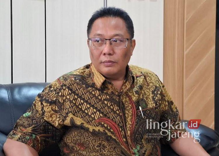 Kepala ESDM Jateng Agus Sugiharto. (Rizky Syahrul/Lingkarjateng.id)