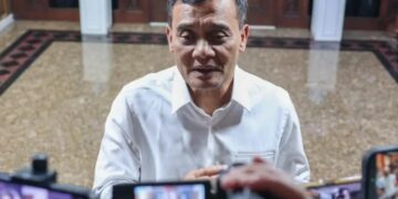 Gubernur Jawa Tengah, Ahmad Luthfi, saat diwawancarai awak media di Kantor Gubernur Jateng, Semarang, 29 Juli 2026. (Humas Pemprov Jateng/Lingkarjateng.id)