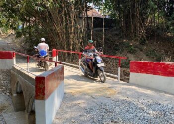 Pembangunan Jembatan Aramco Blora Selesai 100 Persen, Jadi Akses Vital Masyarakat Desa Karangtengah