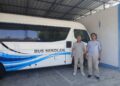 Kabar Gembira untuk Pelajar, Bus Sekolah Gratis Segera Beroperasi di Rute Kunduran-Blora 31 Bus Sekolah gratis di kantor Bidang LLAJ, Dinas Perumahan, Permukiman, dan Perhubungan (Dinrumkimhub) Blora. Foto : Eko Wicaksono/Lingkar