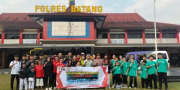 Tim Karate Bhayangkara Polres Batang Sabet Juara Umum 2 di Piala Walikota Pekalongan. Foto :Dok.Polres Batang