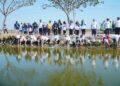 Gerakan aksi tanam mangrove di wilayah pesisir Demak.