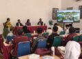 Menjaga Kelestarian Hutan Gunung Muria Butuh Kolaborasi Lintas Sektor Terutama Generasi Muda 27 Seminar Konservasi yang diselenggarakan PEKA Muria di Aula SMK Duta Karya Kudus, Sabtu (18/7). Foto: Nisa Hafizhotus Syarifa/Lingkar