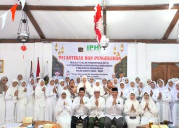 Pelantikan dan pengukuhan MTP IPHI Kabupaten Semarang masa bakti 2026-2031 di Resto Tahu Bakso Bu Pudji, Ungaran, Senin, 27 Juli 2026. (Lingkarjateng.id)