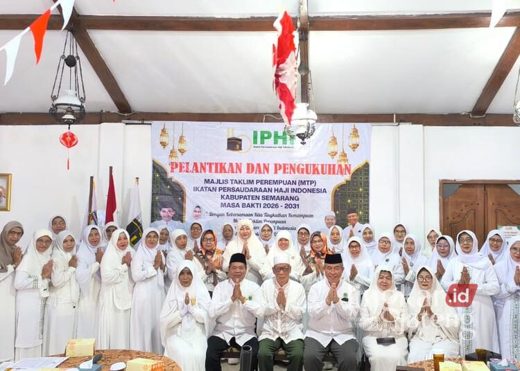 Pelantikan dan pengukuhan MTP IPHI Kabupaten Semarang masa bakti 2026-2031 di Resto Tahu Bakso Bu Pudji, Ungaran, Senin, 27 Juli 2026. (Lingkarjateng.id)