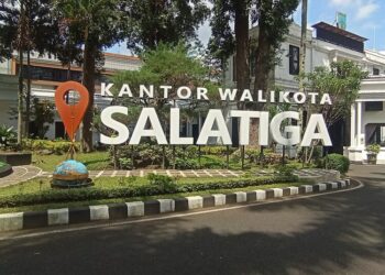 Kantor Wali Kota Salatiga. (Angga Rosa/Lingkarjateng.id)