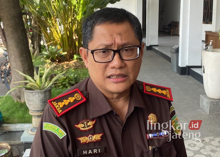 Kades Tlogosari Pati Kabur Usai Jadi Tersangka Korupsi Rp805 Juta 25 Kepala Kejari Pati, Hari Wibowo. (Mohammad Fahtur Rohman/Lingkarjateng.id)