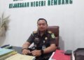 Kepala Seksi Intelijen Kejari Rembang, Yusni Febriansah Efendi. (Vicky Rio/Lingkarjateng.id)