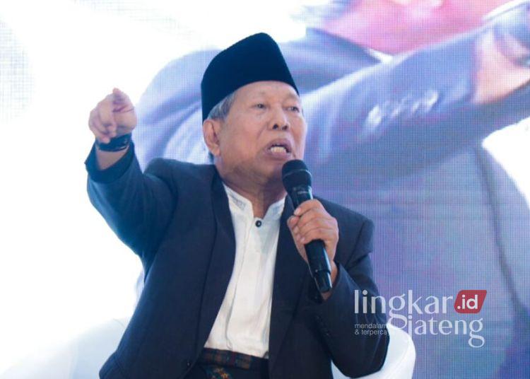 Kiai Musta’in Syafi’i Soroti Hukuman Koruptor: Rp1 M Potong Tangan, Lebih Hukum Mati 25 Ulama sekaligus Ketua Dewan Masyayikh Pesantren Tebuireng, Ahmad Musta’in Syafi’i. (dok for Lingkarjateng.id)