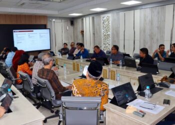 Komisi A DPRD Jateng saat studi komparatif pemekaran wilayah ke Komisi I DPRD Provinsi Jawa Barat pada Selasa, 30 Juni 2026. (dok for Lingkarjateng.id)