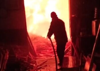 Lagi, Gudang Mebel di Mlonggo Jepara Terbakar