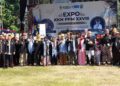 Manfaatkan Potensi Lokal, Bupati Kendal Apresiasi Inovasi Mahasiswa KKN USM 32 Bupati Kendal, Dyah Kartika Permanasari, menghadiri Expo KKN-PPM XXVIII USM di Alun-Alun Kendal pada Senin, 20 Juli 2026. (Anik Kustiani/Lingkarjateng.id)