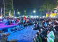 Nobar Piala Dunia di Alun-Alun Kajen Pekalongan Diserbu Penonton, UMKM Dilibatkan 31 Suasana nobar piala dunia di Boulevard Alun-Alun Kajen, Kabupaten Pekalongan pada Selasa, 7 Juli 2026. (Fahri Akbar/Lingkarjateng.id)