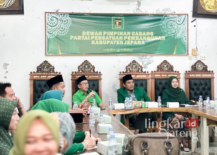 Rapat perdana Pengurus Harian DPC PPP Jepara, Kamis, 30 Juli 2026. (Lingkarjateng.id)