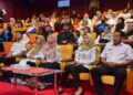 Puluhan pedagang Pasar Raya 1 saat mengikuti pelatihan pemasaran online di Mini Theater Kantor DPRD, Rabu, 8 Juli 2026. (Prokompim Setda Salatiga/Lingkarjateng.id)