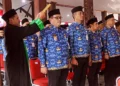 Mutasi-Promosi Jabatan, Bupati Semarang Lantik 118 Pejabat Baru 35 Prosesi pengambilan sumpah jabatan dalam pelantikan 118 pejabat Pemkab Semarang di Pendopo Rumah Dinas Bupati, Kamis, 30 Juli 2026. (Hesty Imaniar/Lingkarjateng.id)