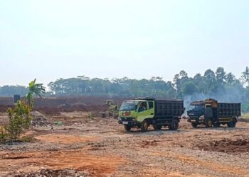 POTRET: Lokasi pembangunan Sekolah Rakyat di Desa Clapar, Kecamatan Subah, Kabupaten Batang. (dok Diskominfo Batang/Lingkarjateng.id)