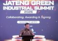 Gubernur Jawa Tengah, Ahmad Luthfi, dalam acara Jateng Green Industrial Summit 2026 di Grand Candi Hotel, Kota Semarang pada Kamis, 23 Juli 2026. (dok for Lingkarjateng.id)