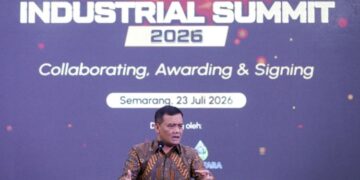Gubernur Jawa Tengah, Ahmad Luthfi, dalam acara Jateng Green Industrial Summit 2026 di Grand Candi Hotel, Kota Semarang pada Kamis, 23 Juli 2026. (dok for Lingkarjateng.id)