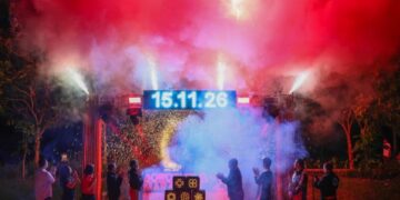 Peluncuran Bank Jateng Brobudur Marathon di Balkondes Ngadiharjo Ngabean, Kabupaten Magelang, pada Rabu, 8 Juli 2026. (dok for Lingkarjateng.id)