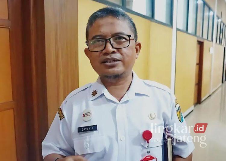 Kepala BPKAD Kota Pekalongan, Cayekti Widigdo. (Fahri Akbar/Lingkarjateng.id)