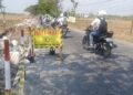 Tampak pengerjaan proyek perbaikan Jalan Randublatung-Cepu di Kabupaten Blora mulai diperbaiki, Kamis, 30 Juli 2026. (Hanafi/Lingkarjateng.id)