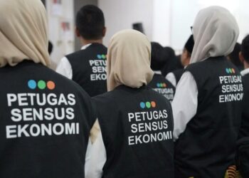 Petugas sensus ekonomi tahun 2026. (Antara/Lingkarjateng.id)