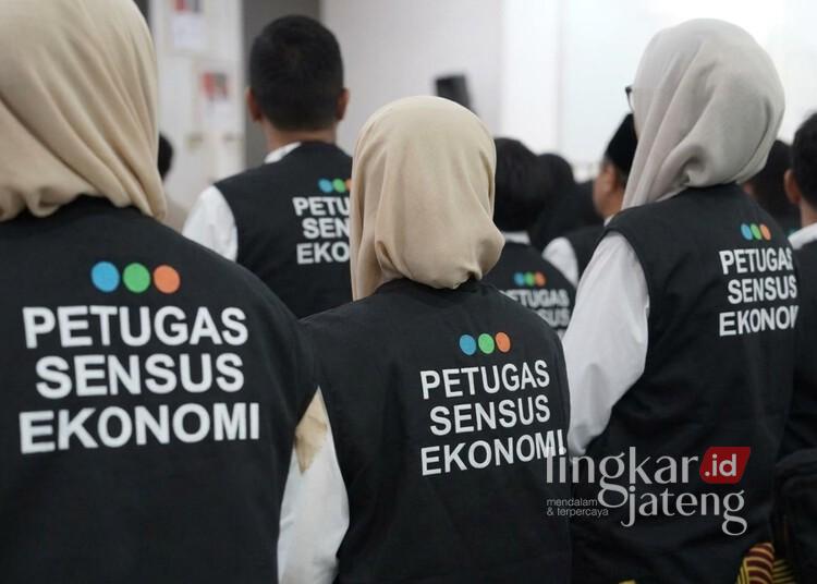Petugas sensus ekonomi tahun 2026. (Antara/Lingkarjateng.id)