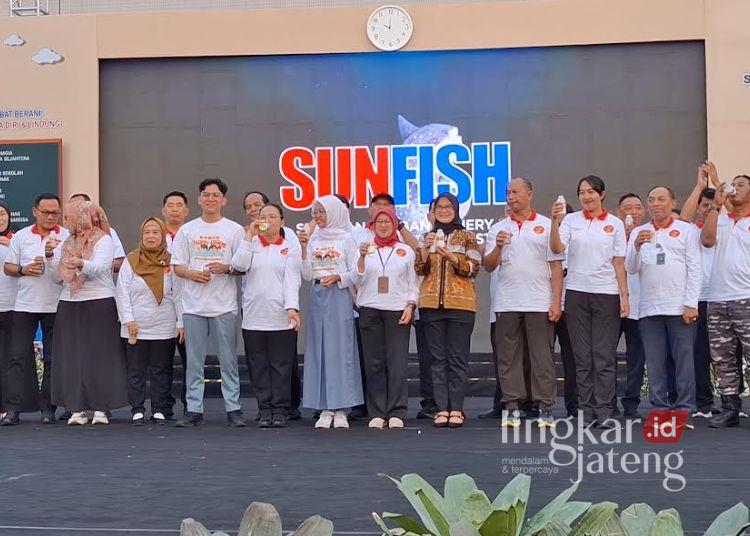 Suasana Launching SUNFISH di Balai Kota Semarang bersama Wali Kota Agustina Wilujeng ditandai pada Selasa, 28 Juli 2026. (Syahril Muadz/Lingkarjateng.id)