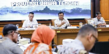 Provinsi Jateng Disiapkan Jadi Pusat Industri Padat Karya 16 Gubernur Jawa Tengah, Ahmad Luthfi (tengah), menerima kunjungan Badan Kerja Sama Antar Parlemen (BKSAP) DPR RI di Kota Semarang pada Rabu, 1 Juli 2026. (dok for Lingkarjateng.id)