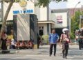 Suasana pulang sekolah di SMPN 1 Blora, Selasa, 14 Juli 2026. (Eko Wicaksono/Lingkarjateng.id)
