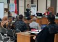 Sejumlah saksi dihadirkan dalam sidang kasus tindak pidana korupsi yang menjerat Bupati Pati nonaktif, Sudewo, di Pengadilan Tipikor Semarang, Rabu, 8 Juli 2026. (Rizky Syahrul Al-Fath/Lingkarjateng.id)