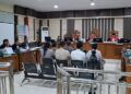 Sidang Kasus Korupsi DJKA, Saksi Akui Antar Tas Titipan ke Rumah Sudewo 31 Sidang lanjutan dugaan korupsi proyek DJKA yang menjerat Bupati Pati nonaktif Sudewo di Pengadilan Tipikor Semarang, Senin, 13 Juli 2026. (Rizky Syahrul Al-Fath/Lingkarjateng.id)