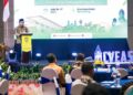 Wakil Gubernur Jawa Tengah, Taj Yasin Maimoen, saat membuka The 8th International Conference on Vocational Education Applied Science and Technology (ICVEAST) 2026 yang diselenggarakan Universitas Indonesia bekerja sama dengan Universitas Diponegoro di Hotel Gumaya Semarang, Kamis, 16 Juli 2026. (dok for Lingkarjateng.id)