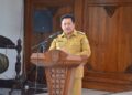 Wali Kota Salatiga, Robby Hernawan, membuka sosialisasi jasa konstruksi Pemkot Salatiga di Ruang Kaloka Kantor Setda Salatiga, Selasa, 7 Juli 2026. (Prokompim Setda Salatiga/Lingkarjateng.id)