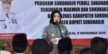 Bupati Sukoharjo Terjaring OTT KPK, Diduga Terlibat Pemerasan Perangkat Daerah 1 Bupati Sukoharjo Etik Suryani. (Dok. Pemkab Sukoharjo/Lingkarjateng.id)