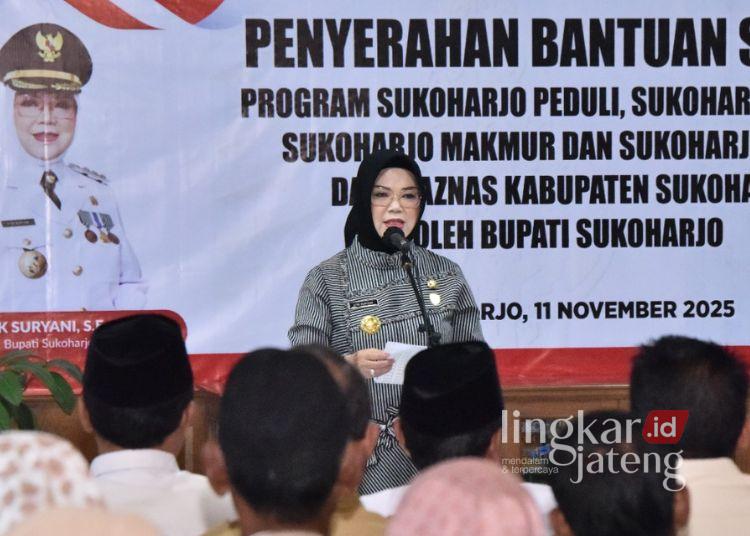 Bupati Sukoharjo Terjaring OTT KPK, Diduga Terlibat Pemerasan Perangkat Daerah 25 Bupati Sukoharjo Etik Suryani. (Dok. Pemkab Sukoharjo/Lingkarjateng.id)