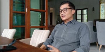 Ketua DPC Partai Gerindra Salatiga Yuliyanto. (Angga Rosa/Lingkarjateng.id)