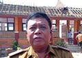 Kepala Dinas Pendidikan Kabupaten Grobogan, Purnyomo saat meninjau SDN Tanggirejo, Senin, 27 Juli 2026. (Ahmad Abror/Lingkarjateng.id)