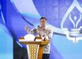 Raih Impactful Regional Leadership, Gubernur Jateng Tegaskan Pentingnya Kolaborasi 31 Gubernur Jawa Tengah Ahmad Luthfi memberikan sambutan di acara Solopos Best Brand & Innovation (SBBI) Award 2026 di The Alana Solo, Karanganyar, Jumat, 17 Juli 2026. (Dok. for Lingkarjateng.id)