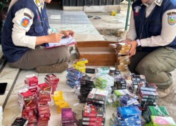 Belasan Ribu Batang Rokok Ilegal Disita di Jepara, Mayoritas dari Wedelan Bangsri